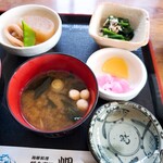 岬 - 小鉢 味噌汁
