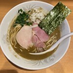 北千住煮干中華蕎麦 かれん - 濃厚煮干蕎麦1000円