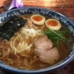 麺工房 隠國 - 隠国らーめん醤油＋煮玉子