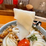 手打ちうどん 上を向いて - 