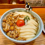 手打ちうどん 上を向いて - 