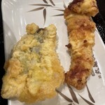 丸亀製麺 - ほっけ天＆かしわ天