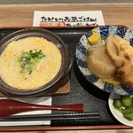 Odenya Takeshi - あご出汁おでんと鶏雑炊定食　税込1000円