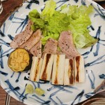 お蕎麦とお酒 さんぽ径 - 鴨焼き。