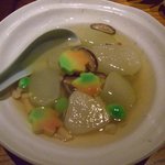 旅籠茶家 かやかや - 煮物 冬瓜と帆立貝の煮物 