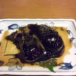 とんかつ笹 - なすの生姜焼き
