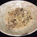 鉄板焼き Italian Dining Bar HOMURA - 料理写真:ボルチーニのクリームソース