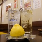 Yasubee - 生搾りレモンサワーとハイボール
