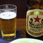 大納言本家 - ビール中瓶 赤星   