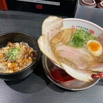 raxa-memmiyako - ちゃあしゅうめん＆炙りチャーシュー丼御膳＋300円