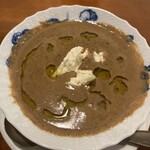 イタリア料理 カルボナイオ - レンズ豆のスープ