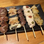 やきとり絶好調 - 串焼き盛り合わせ