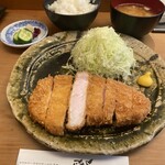 とんかつひなた - 漢方三元豚上ロースかつ定食