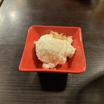 たれや 三代目 - お通しのポテトサラダ