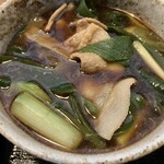 肉汁うどんの南哲 - 肉汁