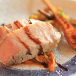 連理 - 龍神豚のロースト ラタトゥイユソース