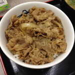 松屋 - 牛めし　並（２８０円）２０１３年１２月