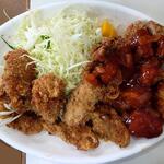 とんかつ 一 - 2023年12月　チキンカツ+カキフライ　1550円