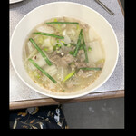炭火焼肉ホルモン まる味 - コムタンスープ　byまみこまみこ