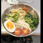 炭火焼肉ホルモン まる味 - ビビン冷麺　byまみこまみこ