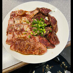 炭火焼肉ホルモン まる味 - 旨カルビ＆ハラミ　凄い美味しい！　byまみこまみこ