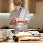 Oomiya Sushi Ishiyama - 熟成ネタを目の前で握って食べます