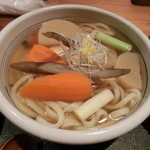 たらいうどん椛や - ①「しっぽくうどん」と、