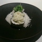 カセント - 8000円ランチ④生牡蠣 レモン風味