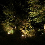 たらいうどん椛や - 椛やさんの敷地内。