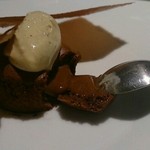 カセント - 8000円ランチ⑪フォンダンショコラ アップ