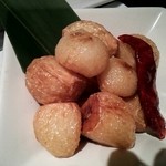 游玄亭 - 揚げニンニク