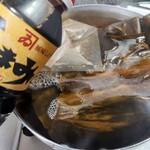 揖保乃糸資料館 そうめんの里 - つゆ作り（鬼昆布バージョン）