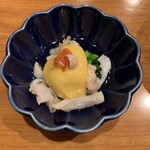 おでん居酒屋 三幸 - バイ貝のヌタ。ヌタって青魚で作るモノだと思っていたが、これにはびっくり。美味さで2度びっくり笑これが一番好みだった。