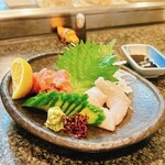 Kamesushi - マグロとフグのお刺身