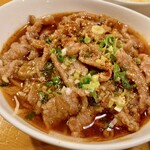 川菜館 - 水煮牛肉セット