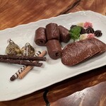 TOTI ni BAR - チョコレートの盛り合わせ