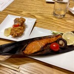 和食・酒 えん - 句魚の漬け魚と野菜の炙り焼き