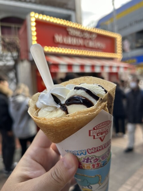 Marion Crepe Harajuku Takeshitadori Ten - 原宿/可麗餅/法式薄餅| Tabelog