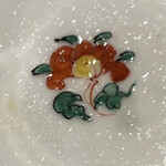 銀座 しのはら - 器の底に椿