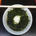 純手打うどん よしや - のり玉うどん(小)