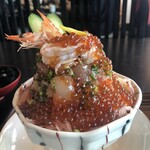 網元料理 徳造丸 - 大量いくらの豪快海鮮丼
