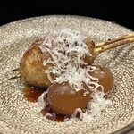 酒亭 田中 - 焼鳥8本セット(つくねきんかん)