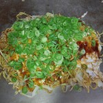 Okonomiyaki Hirano - 肉玉そば