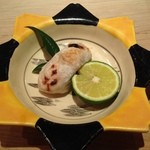 くろぎ - 河豚の白子焼き