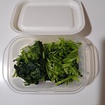 傳兵衛 - よく水気を絞り、食べやすい大きさに切って保存する。