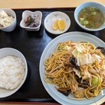 らーめん 松喜 - 焼きそば定食