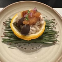 モリタ屋 東京丸の内店 - 柚子釜焼き