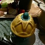 銀座 しのはら - 福寿草の珍味入れ