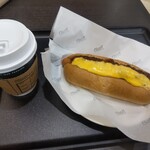 タリーズコーヒー - 料理写真:本日のコーヒー ブレンド Short、ボールパークドッグチリコンカンチーズメルト