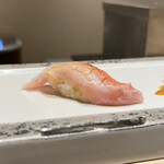 Sushi Naga - 金目鯛の炙り